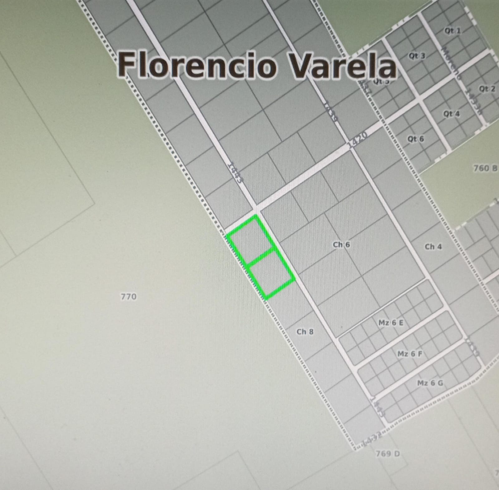 VENTA DE LOTE en FLORENCIO VARELA